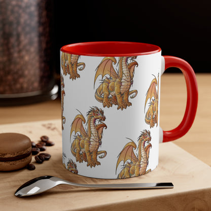 Accent Coffee Mug, (Brimstone)