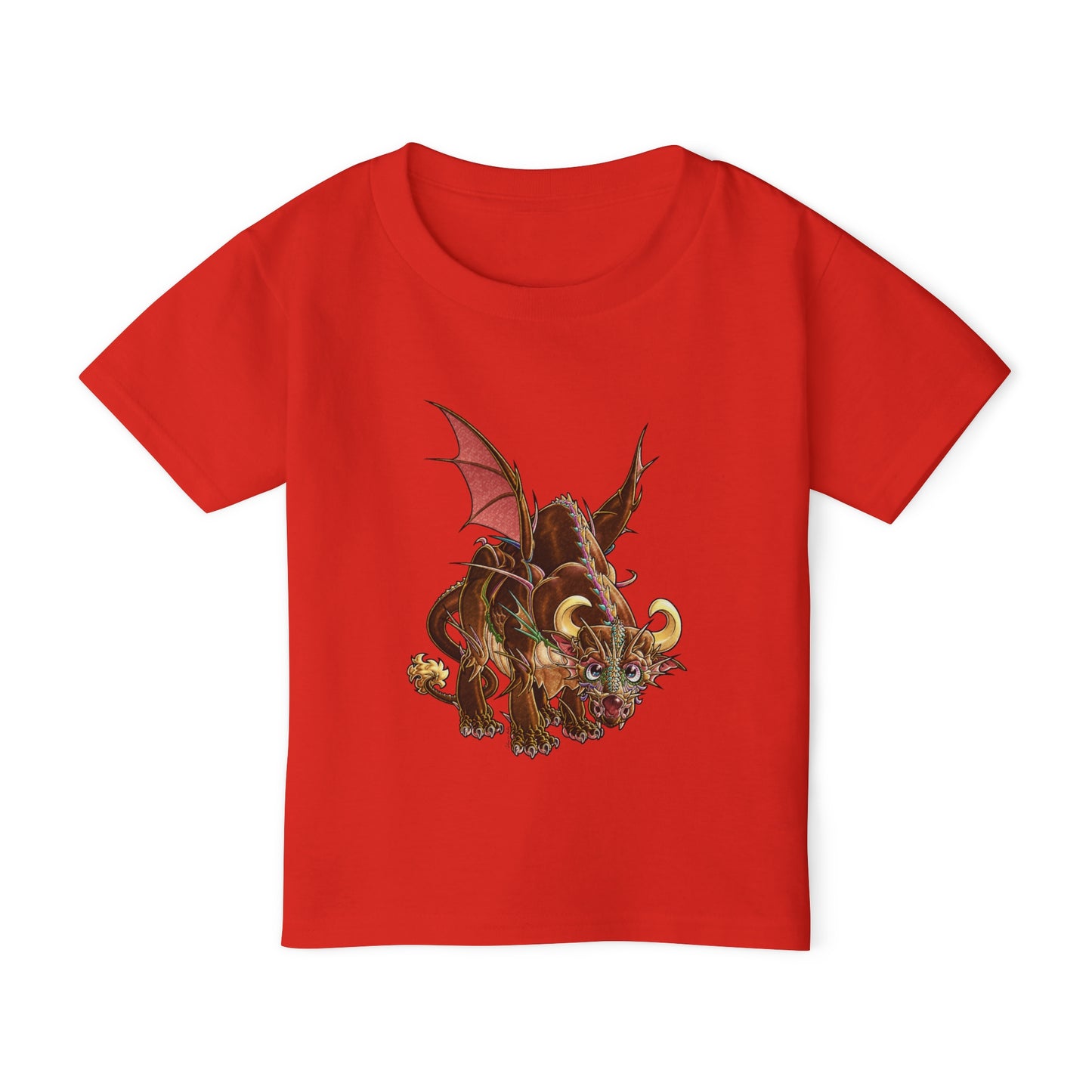 Heavy Cotton™ Toddler T-shirt (RUNSWITHTHUNDER)