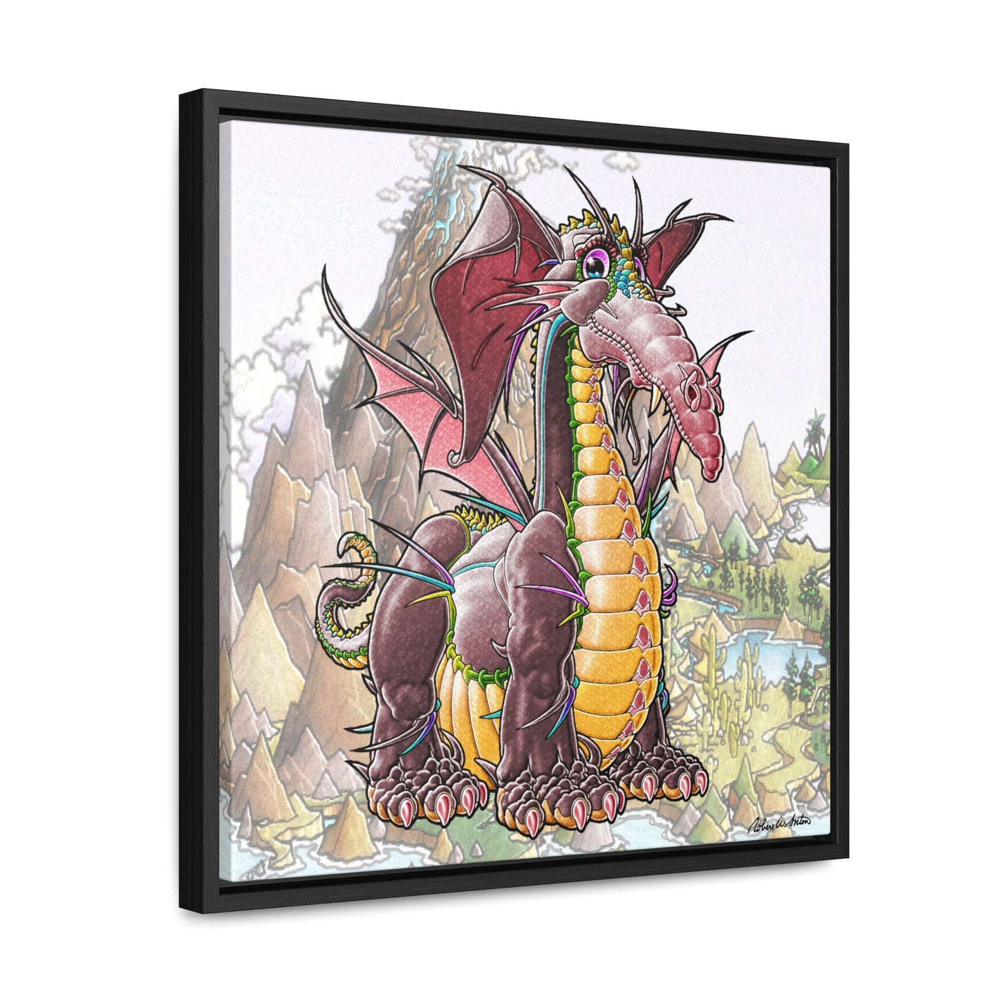 Canvas Wraps, Square Frame (ELLIE)