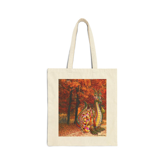 Cotton Canvas Tote Bag (BLAZE)