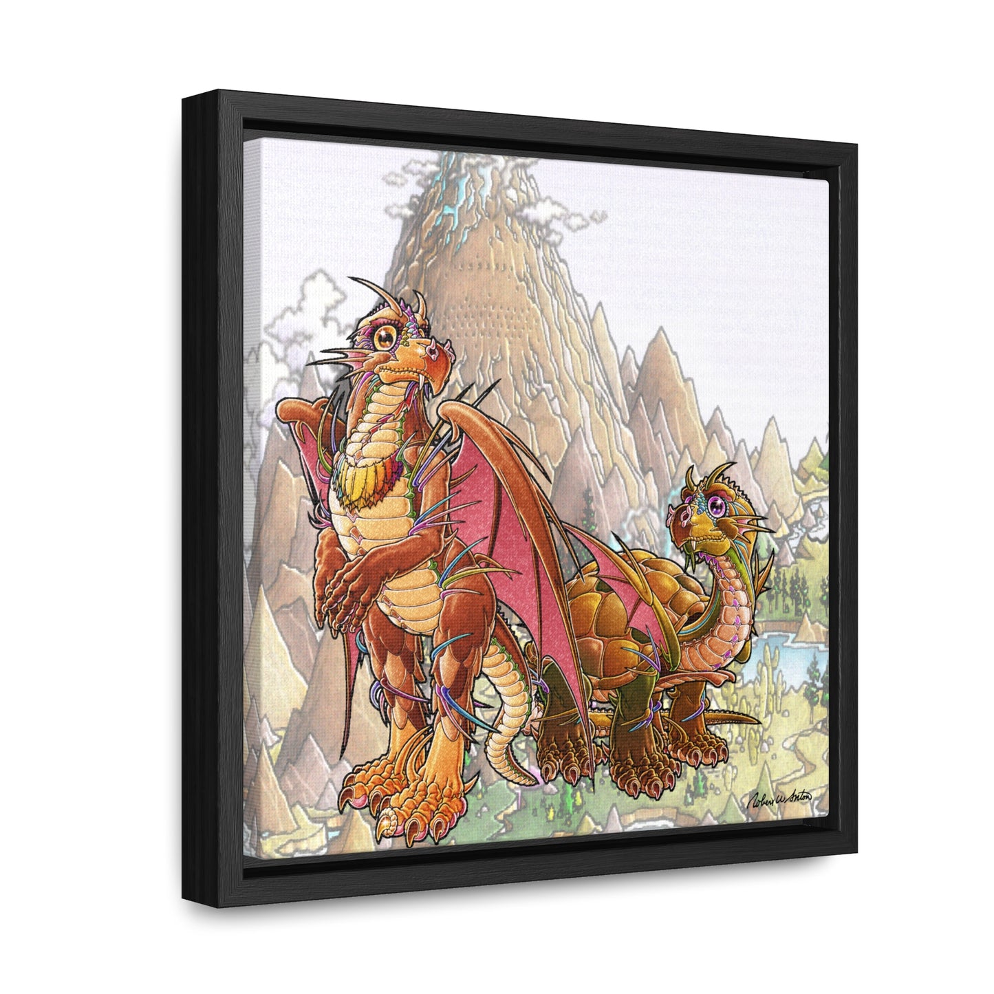 Canvas Wraps, Square Frame (BOJA & SHELDON)