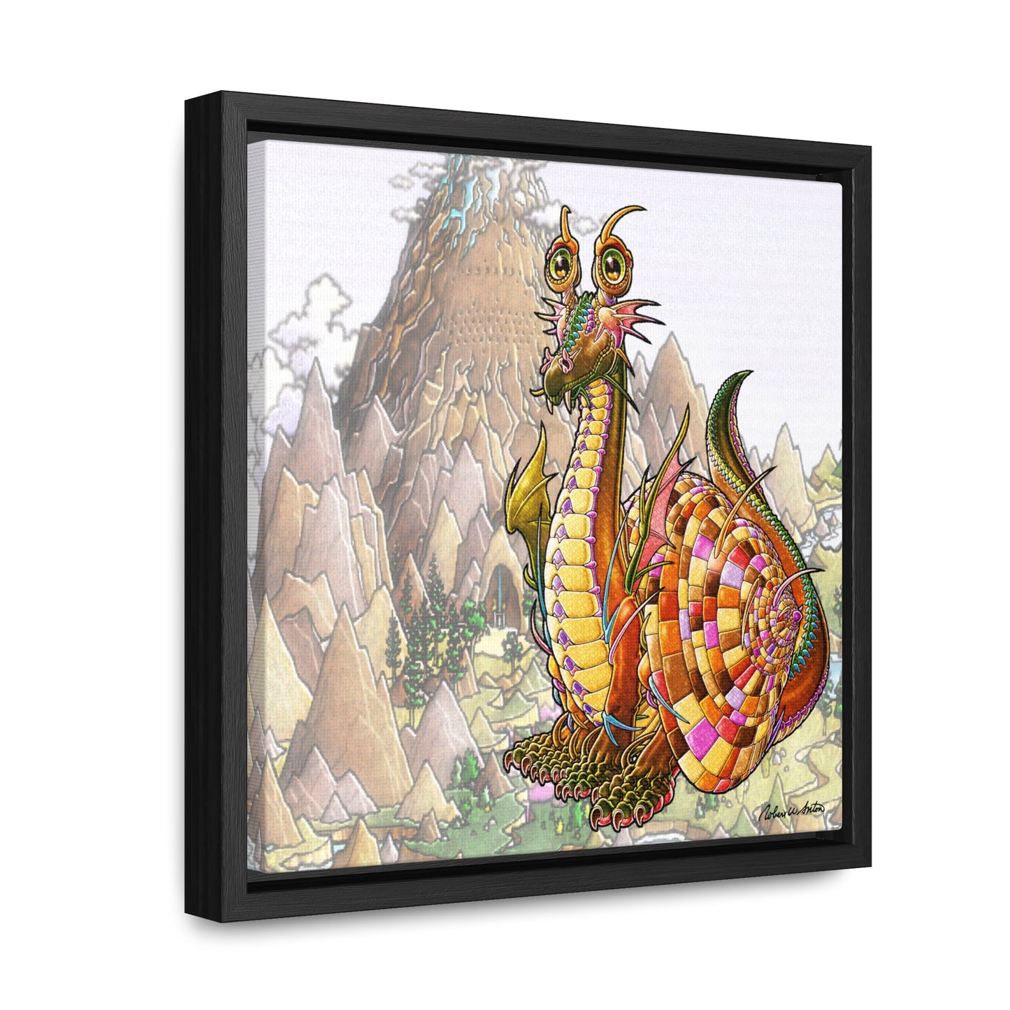 Canvas Wraps, Square Frame (BLAZE)