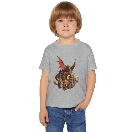 Heavy Cotton™ Toddler T-shirt (RUNSWITHTHUNDER)