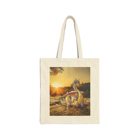 Cotton Canvas Tote Bag (AUGLEY)
